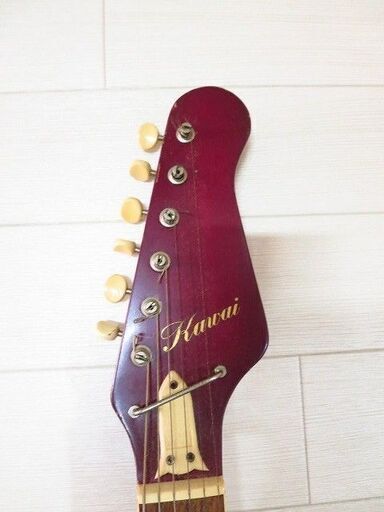 JAPAN 刻印あり☆Kawai カワイ エレキギター ワインレッド