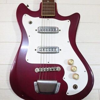 Kawai エレキギター　日本製 JAPAN 刻印あり☆Kawai カワイ エレキギター ワインレッド