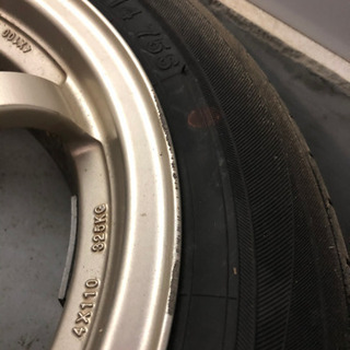 車のパーツ 値下げ！！14インチ SSR タイプC ヴィヴィオに装着！