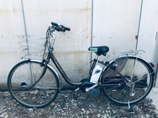②681番  電動自転車✨ Panasonic ビビ ENE632‼️