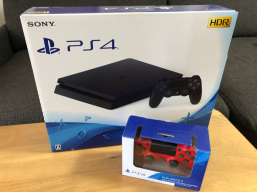 PS4slim500GBとコントローラー