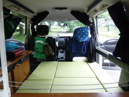 アウトドアに便利な車中泊車 ８ナンバーなので毎年の自動車税も格安 リモートワークにも利用可能 ターキー 南大塚のセレナの中古車 ジモティー
