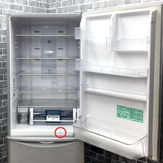 ハッピー西葛西店】3ドア 365L 冷蔵庫 右開き 日立 2012年式 ID：58306
