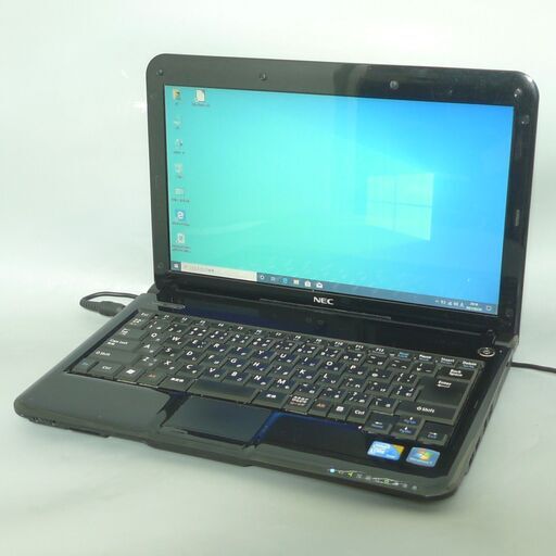 送料無料 在庫処分 ノートパソコン 中古動作良品 Windows10 13.3型 NEC PC-LM550WG6B Core2Duo 4GB 320G 無線LAN LibreOffice済 即使用可能