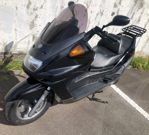 売れました！動画有り！ 美車 マジェスティ250 ABS装着 稀少 艶ありYAMAHA ヤマハ　リアキャリア付き