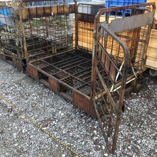 ☆ジャンク品【鉄カゴ】耐久性抜群☆千葉市内直接引き取り可
