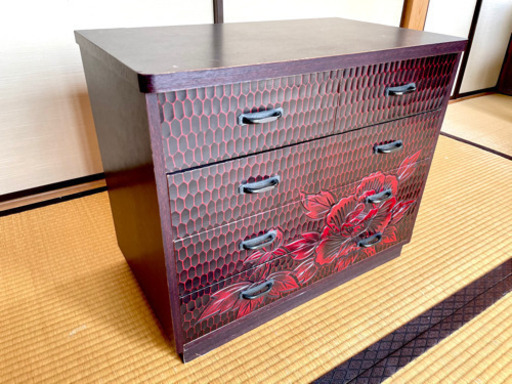 値下げ 鎌倉彫風小物入れ