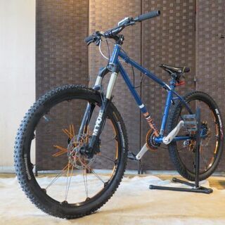 ■ 超希少 CHARGE DUSTER チャージ ダスター 18速 26インチ ブルーメタリック クロモリ MAGURA MT140AM MTB マウンテンバイク 自転車 札幌発 □ 超希少 CHARGE DUSTER チャージ ダスター 18速 26インチ ブルー