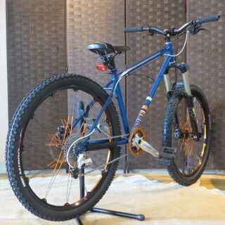 ■ 超希少 CHARGE DUSTER チャージ ダスター 18速 26インチ ブルーメタリック クロモリ MAGURA MT140AM MTB マウンテンバイク 自転車 札幌発
