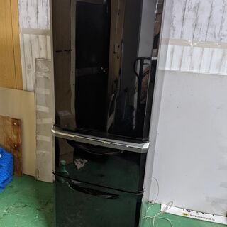 三菱 MR-C34Y-B ノンフロン 冷凍 冷蔵庫 335L 2014年製 3ドア 右開き 家電