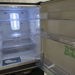 三菱 MR-C34Y-B ノンフロン 冷凍 冷蔵庫 335L 2014年製 3ドア 右開き 家電