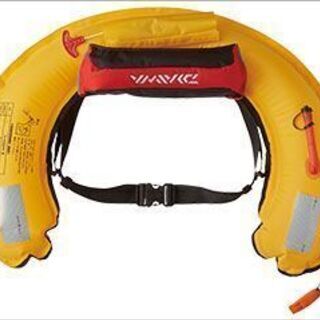 ☆新品未使用 ダイワ☆コンパクト ライフジャケット DF-2220 DAIWA/（ウエストタイプ自動・手動膨脹式））70～100cm 船/釣り/救命胴衣 札幌 北20条店