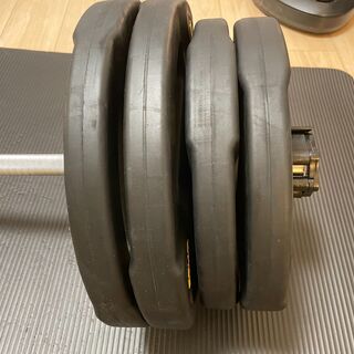 【美品】【値下げ】ONI パワーリフティングバー ショートスリーブバーベルシャフト(近隣であれば配達可能)(全長1820mm、通常のパワーラックで使用可能！)