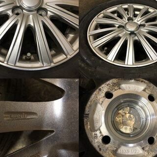 SAFFIRO SF5000 175/65R14】夏タイヤ【Weds VELVA TESALIA 14インチ 