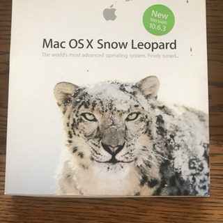 【ネット決済】Mac OSX Snow Leopard