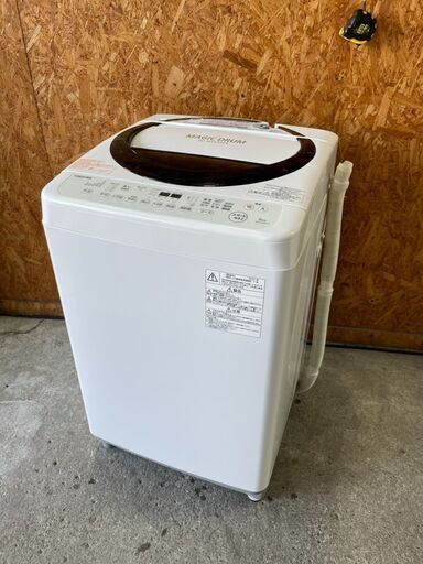 J2601　東芝　洗濯機　6.0㎏　2017年