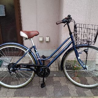 maruishi]Lueed 27吋 ファッションシティーサイクル 外装6段/LEDオート  