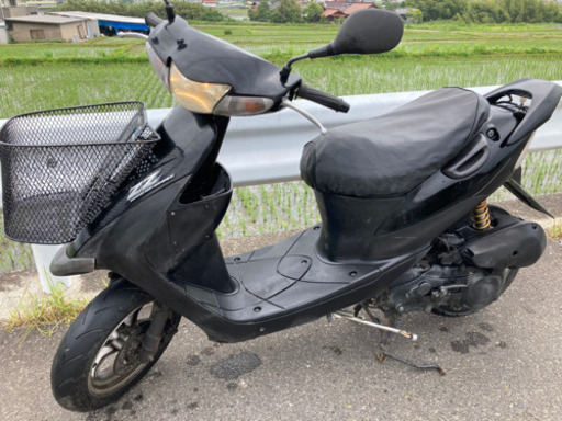 【売約済】実働 シート張替え スズキ CA1PB ZZ ディスクブレーキ搭載車 2スト スクーター 原付