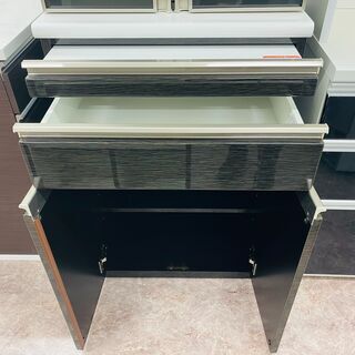 シギヤマ家具　食器棚　キッチン収納　ゲート付き軽トラ”無料貸出❕購入後取り置きにも対応 ❕即日配送❕　R739