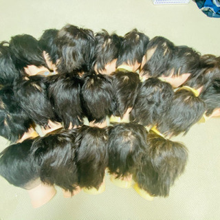 美容師国家試験 カット済ウィッグ 22体 まとめ売り