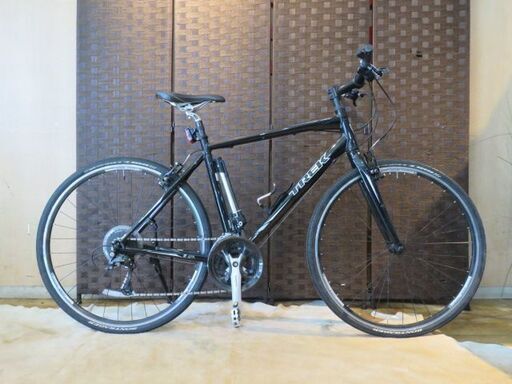 □TREK トレック FX7.3 ブラック 3×8段変速 適応身長175cm～ クロスバイク 自転車 札幌