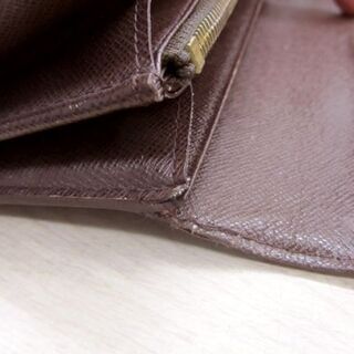 本物 ルイヴィトン 長財布 ダミエ ファスナー付き N61734 ポルトフォイユ 札幌市