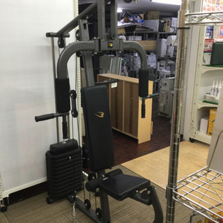 完売!!                        5/26 値下げ!! 【16,900円+税の最強!!筋トレマシーン】難あり。BODY MAKER TM066 自宅 トレーニング ラットプル マルチポジションベンチ ホームジム　DX