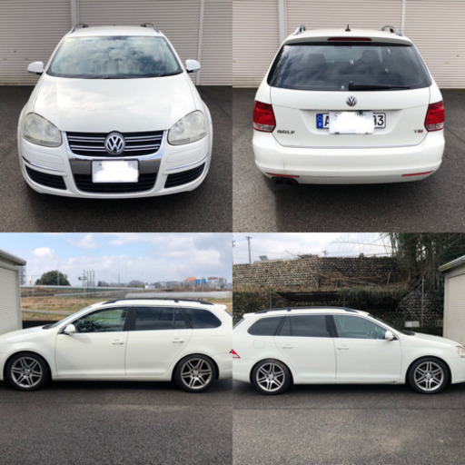 今月末まで限定vwゴルフ5ヴァリアント1 4tsiコンフォートライン ジェームス 可児川のゴルフの中古車 ジモティー