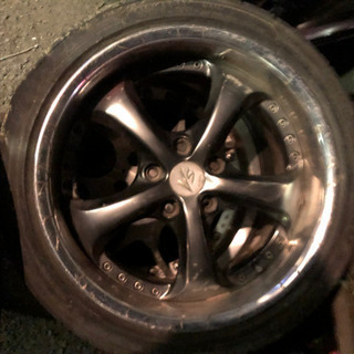 work　vs kf 8.5j 2本　17インチ　深リム　