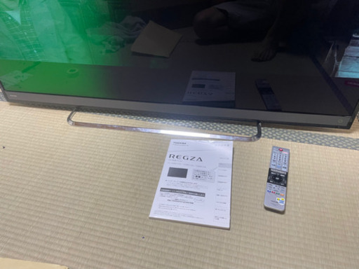 液晶割れ無し　TOSHIBA 58インチ4Kテレビ58M510Xジャンク 取説リモコン素敵Bcasカード有