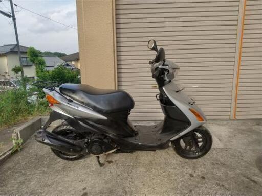 バイク屋さんにて整備点検済み　腰上OH　バッテリー、前タイヤ、エアフィルター、ベルト、オイル新品　アドレスV125S CF4MA