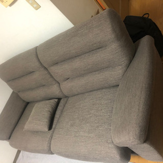 ニトリ　ファブリックソファ　３人用