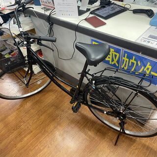 シティサイクル　26インチ　ブラック