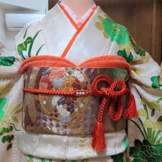 振り袖H、長襦袢、袋帯、小物セット