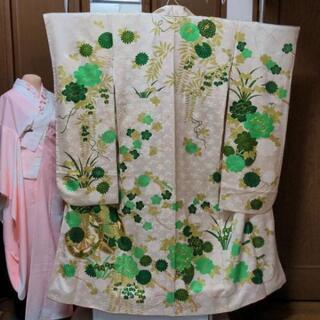 振り袖H、長襦袢、袋帯、小物セット