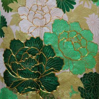 振り袖H、長襦袢、袋帯、小物セット