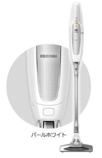 アイリスオーヤマ 超軽量 スティッククリーナー + 充電アダプター ＋ 専用紙パック予備