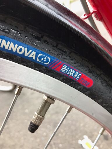 お値下げしました！　MIYATA ミヤタ　シティサイクル　AlumiStar アルミスター　赤　27インチ　変速なし　自転車
