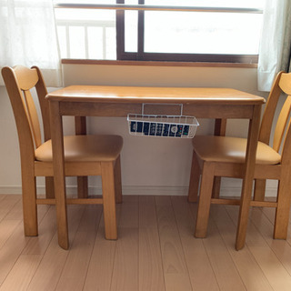 決定しました。コンパクト テーブル＆チェア 机 椅子セット