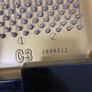 （商談中のため停止してます）ヤマハ　C3グランドピアノ　2本ペダル（送料別）