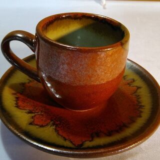 新品　有田焼　コーヒーカップ　食器　陶器　陶磁　陶芸　レトロ　横