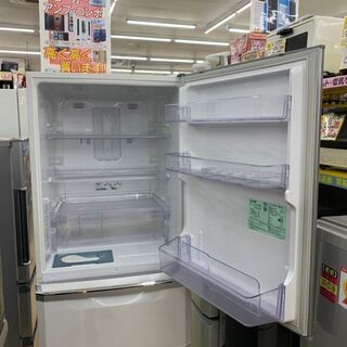 ■送料設置無料　三菱　自動製氷機能付き大型冷蔵庫　335L 2015年製 MITSUBISHI 335L冷蔵庫 自動製氷 三菱