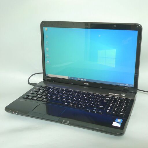 1台限定 送料無料 新品SSD搭載 ノートパソコン 中古動作良品 Windows10 15.6型 NEC PC-LS150FS6B Pentium 4GB DVDRW 無線LAN LibreOffice済