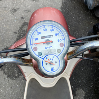 YAMAHA ビーノ　ピンク色　走行距離少ない　4サイクル　実動　福岡市南口