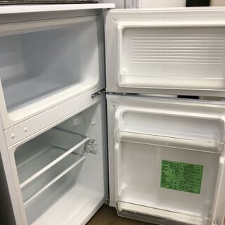 ヤマダ YRZ-C09B1 冷蔵庫 2018年 中古品