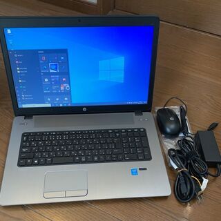 【ネット決済・配送可】大画面17インチ　HP ProBook 4...