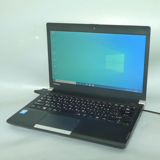 1台限定 送料無料 ノートパソコン 中古良品 13.3型 東芝 R734/K 第4世代Core i3 4GB 320G 無線 Bluetooth webカメラ Windows10 LibreOffice