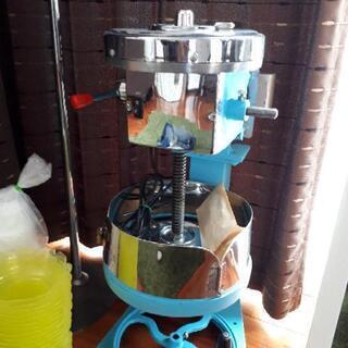 かき氷機 かき氷器 フワフワ ふわふわ 業務用 本格的 行列のできる店 電動