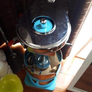 かき氷機 かき氷器 フワフワ ふわふわ 業務用 本格的 行列のできる店 電動