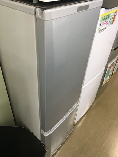 三菱 MR-P17D-S 冷蔵庫 2018年 中古品